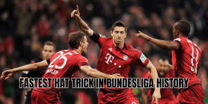 Fastest Hat Trick In Bundesliga History